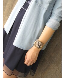 Bijou R.I  | Python Oval Buckle Brace(バングル/リストバンド)