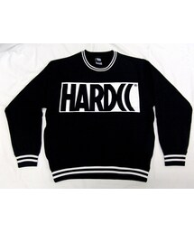 ハードコアチョコレート | HARDCC "サイコパス" ベーシックロゴ ラインリブ スウェット (ドープブラック)(スウェット)