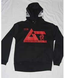 ハードコアチョコレート | 月刊 ムー 世界の16大不思議 ブラックパーカー -Super Mystery16 Wonders of the World PARKA EDITION-(パーカー)