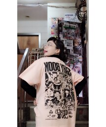 ハードコアチョコレート | こわい本（ああ、恐怖！アプリコット）(Tシャツ/カットソー)
