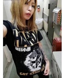 ハードコアチョコレート | 猫目小僧（猫又ブラック）(Tシャツ/カットソー)