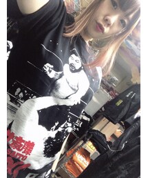ハードコアチョコレート | マサ斎藤(監獄固めブラック)(Tシャツ/カットソー)