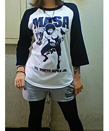 ハードコアチョコレート | MASA (マサ斎藤)七分袖ラグラン(Tシャツ/カットソー)