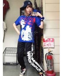 ハードコアチョコレート | ふしぎなメルモ(ミラクルキャンディーロイヤルブルー)(Tシャツ/カットソー)