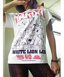 ハードコアチョコレート | ジャングル大帝/レオと仲間たち(白獅子ホワイト)(Tシャツ/カットソー)