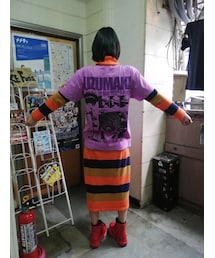 ハードコアチョコレート | うずまき-UZUMAKI-傷跡（三日月ラベンダー）(Tシャツ/カットソー)