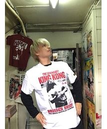 ハードコアチョコレート | ブルーザー・ブロディ/レジェンダリー・キンクコング(ホワイト)(Tシャツ/カットソー)