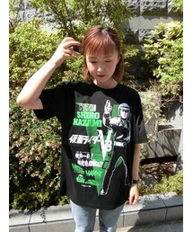 ハードコアチョコレート | 仮面ライダーV3 風見志郎(改造人間ブラック)(Tシャツ/カットソー)