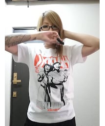 ハードコアチョコレート | 今いくよ・くるよ×ハードコアチョコレート(IKUYO KURUYOホワイト)(Tシャツ/カットソー)