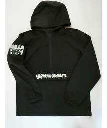 ハードコアチョコレート | フルメルティッドロゴ アノラックパーカ(国産人肉ブラック)(パーカー)