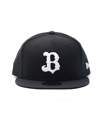 NEW ERA | NewEraCap Bロゴ(ブラックホワイト)(キャップ)