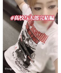 ハードコアチョコレート | ビー・バップ・ハイスクール 高校与太郎完結篇(FINAL BATTLEホワイト)(Tシャツ/カットソー)