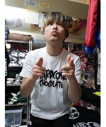 ハードコアチョコレート | フルメルティッドハードコアチョコレート ベーシックロゴTシャツ(氷点下クールブラック)(Tシャツ/カットソー)