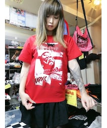 ハードコアチョコレート | ロード・ウォリアーズ(アニマル シカド・レッド)(Tシャツ/カットソー)
