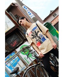 ハードコアチョコレート | キングジョー(天球ライトベージュ)-復刻版-(Tシャツ/カットソー)