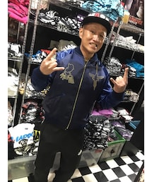 ハードコアチョコレート | ナスカジャン2019(コロラダネイビー×ネイビー)(スカジャン)