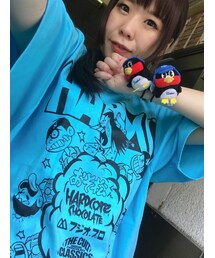 ハードコアチョコレート | おそ松くん 大乱闘！（六つ子アクアブルー）(Tシャツ/カットソー)