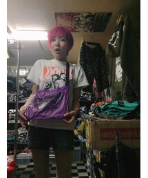 ハードコアチョコレート | フルメルティッドロゴ サコッシュ(プリンスパープル)(ボディバッグ/ウエストポーチ)