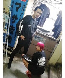 ハードコアチョコレート | 覇悪怒虎亜猪口零斗 鯉口シャツ(祭囃子ブラック)(シャツ/ブラウス)