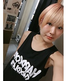 ハードコアチョコレート | フルメルティッドロゴタンクトップ(袖なしの国ブラック)(タンクトップ)