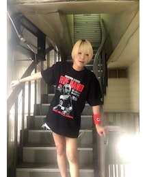 ハードコアチョコレート | 仮面ライダースーパー1(ファイブハンド・ブラック)(Tシャツ/カットソー)