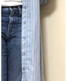 no brand | シャツワンピース