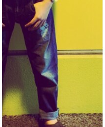 DENIM DUNGAREE | デニムパンツ