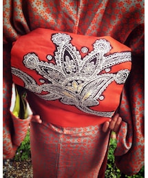 赤い帯（リサイクル） | 和装小物