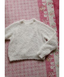 GU | フェザーハイネックニット(ニット/セーター)