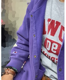 Champion | 復刻単色タグ スナップカーディガン(スウェット)