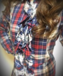 TOMMY HILFIGER | TOMMY HIRFIGER Check shirt dress♡
(シャツワンピース)