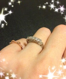 Platinum | 母から譲り受けた♡diamond ring
(リング)