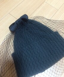 chiecolate♡ | Tulle race knit cap♡
(ニットキャップ/ビーニー)