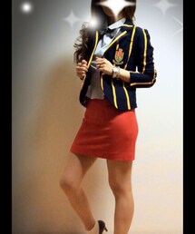 Champion | Preppy stripe jacket♡
(テーラードジャケット)