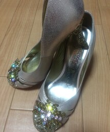 PEPITA D'ORO | Bijou glitter pumps♡
(パンプス)