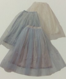 LA BELLE ETUDE | Ribbon Tulle skirt♡(スカート)