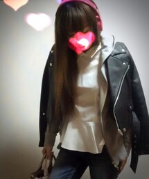 31 Sons de mode | Bijou peplum blouse♡
(シャツ/ブラウス)