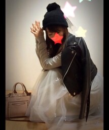 LA BELLE ETUDE | Khaki Tulle skirt♡(スカート)