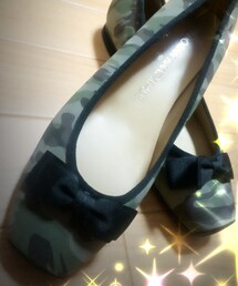 uranostia | Camouflage pattern ballet shoes♡(バレエシューズ)