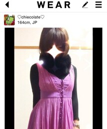 Banner Barrett | Dot silk dress♡(ワンピース)