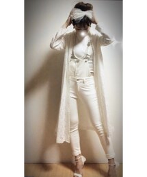 LILICIOUS | White pearl hair turban♡
(ヘアバンド)