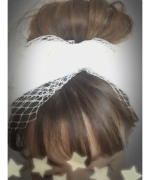 LILICIOUS | White pearl hair turban♡
(ヘアバンド)
