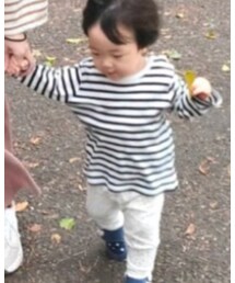 UNIQLO | ボーダーロンT(その他ベビー用品)