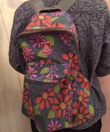 JANSPORT | 花柄リュックサック(used)(バックパック/リュック)