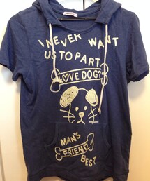 rough natural charm | わんちゃんTシャツ(フード付き)(Tシャツ/カットソー)