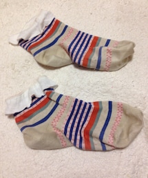 靴下屋 | ひらひら付きくつした(ソックス/靴下)