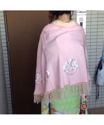 おきにいり | リバーシブルのショール(マフラー)