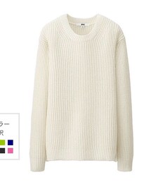 UNIQLO | ミドルゲージクルーネックセーター(ニット/セーター)