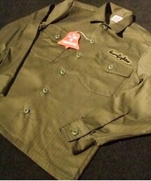 COREFIGHTER | HERRINGBONE ARMY SHIRTS L/S(シャツ/ブラウス)