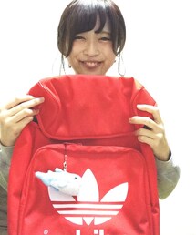 adidas | 真っ赤！なかばん。(バックパック/リュック)